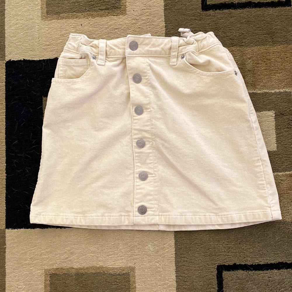 Target, Cat and Jack mini corduroy mini skirt, kids L(10/12)